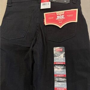 Levi’s 502 Boys Black Jeans
